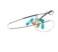 MAMEFVBB Régulateur Vitre Kit De Réparation De Lève-vitre Pour A6 4B C5 1997-2005 Avant Gauche Ou Droit 4B0837461 4B0837462 Leve Vitre(Avant gauche)