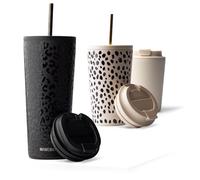 MAMEIDO Mug isotherme avec paille 700 ml (Femme Fatale)