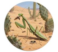 MAmeiseis 1000 Teile Puzzle Insekten Circular Puzzle Für Erwachsene Und Kinder Pädagogisches Für Erwachsene Kinder Buntes Tier Stressabbau-Spielzeug 1000pcs (67.5x67.5cm)