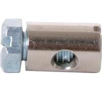 Mamelon à visser FIX-NIPPEL Ø de la tige 6 mm, longueur 9 mm. Alésage Ø 2,5