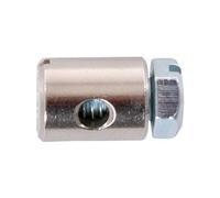 Mamelon à visser FIX-NIPPEL Ø de la tige 7 mm, longueur 9 mm. Alésage Ø 2,5