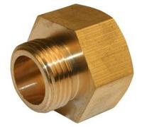Mamelon à visser laiton M 20 x 27 pour tube en cuivre Cuivre G