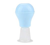 Mamelon Correcteur Portable en Silicone Souple Protège-mamelons Extracteur D'aspirateur de Mamelons pour L'allaitement(Bleu)