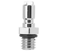 Mamelon de gonfleur de puissance de plongée, raccord de remplacement de valve de gonflage sous-marine, pièce de rechange de plongée en laiton chromé pour équipement de plongée