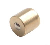 Mamelon de graisse en laiton avec design droit pour lubrification continue goutte à goutte, raccord d'injection en cuivre robuste (10 x 10 mm)