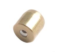 Mamelon de graisse en laiton avec design droit pour lubrification continue goutte à goutte, raccord d'injection de pression en cuivre robuste (6 x 6 mm)