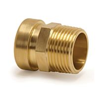 Mamelon de transition AIPS VSH Tectite TT3 15 mm x R 2000 /2, laiton, non détachable