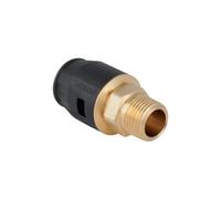 Mamelon de transition PushFit 25 x 1" AG laiton