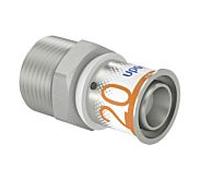 Uponor Mamelon de transition S-Press Plus MLC 1070505 20 mm x 3/4" AG