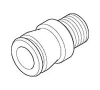 Dornbracht tétine 09240315190 49 mm