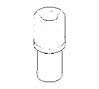 mamelon Dornbracht - 092404198-00 25x5x5_chrom