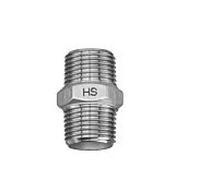 Mamelon double en acier inoxydable Hermann Schmidt 2000 2000 /4" filetage mâle