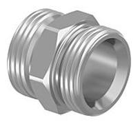 Mamelon double Uponor 1006641 G 3/4 AG, Euro cône, galvanisé, laiton