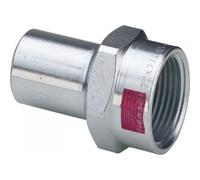 Viega Insert Prestabo 559168 22 mm x Rp 1/2, acier non allié, extrémité mâle