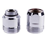 Hansa mamelon au robinet mural chromé 59912233 G1/2 x G3/4
