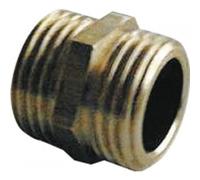 Mamelon laiton égal mâle / mâle brut 5/10 BRICOZOR