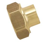 Mamelon laiton fer cuivre 270GCU Femelle 15x21 Tube Ø14| Boutté