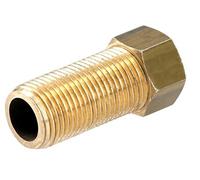 Mamelon long mâle femelle 40mm 15/21 laiton - - D04603B