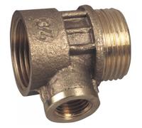 Mamelon porte manomètre prise femelle Ø 8/13, mâle / femelle Ø 26/34 DESBORDES