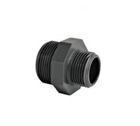 Mamelon PVC pression mâle 26x34 réduit mâle 20x24