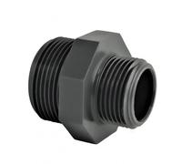 Mamelon PVC pression mâle 50x60 réduit mâle 40x49