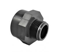 Mamelon PVC pression réduit femelle 50x60 mâle 40x49