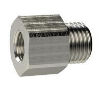 Mamelon réducteur - Modèle long - G 1/4 a - G 3/8 i - SW 19 - Laiton - Pression de travail max. 25 bars, tampon de fonctionnement. Charge maximale : 150°C