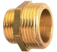 Mamelon réduit double mâle 33/42X26/34laiton - GARIS - D05005B G