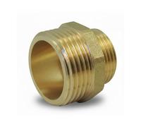 Mamelon Réduit Laiton Mâle/Mâle PN16 - Raccord Filetage Gaz Plomberie - Ø A: 2'' | Ø B: 1''1/4
