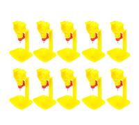 Mamelons d'eau de Poulet, abreuvoirs de Poulet, abreuvoirs automatiques de volaille, Tasse à tétons Suspendue en Une Seule pièce pour Boire du Canard