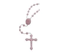 MaMeMi Chapelet/Rosaire 'Nylon' * Rose