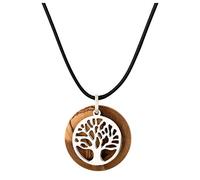 MaMeMi Collier - Bijoux faits à la main - Symbole de vie, de croissance et de protection - Cadeau religieux et spécial