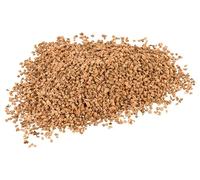 MaMeMi Granulés de chêne-liège fin [env. 3 mm] - Liège pour décoration de crèche de Noël, de paysages de modélisme et de mondes miniatures - Granulés de liège fins pour accessoires de crèche et