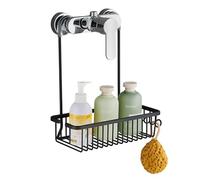 MAMHUN Etagere Douche a Suspendre, Noir Etagere Douche sans Percage, Etagere Salle De Bain Pour le gel Douche et le Shampooing