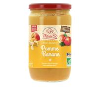 MAMIE BIO-Compote bio pommes bananes sans sucres ajoutés - 680 g