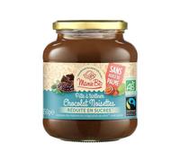 MAMIE BIO-Pâte à tartiner bio chocolat noisettes allégée en sucre - 350 g