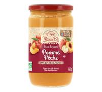 Mamie Bio - Purée pommes et pêches France sans sucres ajoutés 680g - unité
