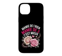 Mamie De 1 Bien Mamie De 2 Cest Mieux Coque pour iPhone 14 Plus
