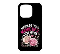 Mamie De 1 Bien Mamie De 2 Cest Mieux Coque pour iPhone 15 Pro