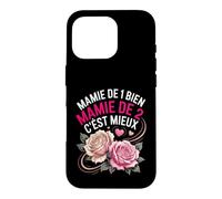 Mamie De 1 Bien Mamie De 2 Cest Mieux Coque pour iPhone 16 Pro