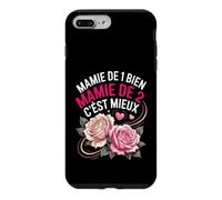 Mamie De 1 Bien Mamie De 2 Cest Mieux Coque pour iPhone 7 Plus/8 Plus