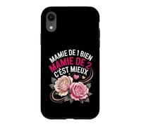 Mamie De 1 Bien Mamie De 2 Cest Mieux Coque pour iPhone XR