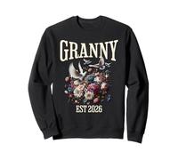 Mamie Est 2026 Nouveauté Bébé Grossesse Révéler Grand-Mère Parents Sweatshirt