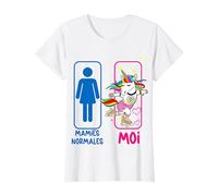 Mamie Licorne Super Mamie Humour Meilleur Grand Mère Magique T-Shirt
