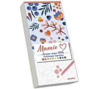 Mamie - Marque-pages XXL - Coloriages mystères Marion Blanc (Illustration)
