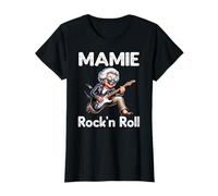 Mamie Musicienne Guitare Chanteuse Rock'n Roll Super Maman T-Shirt