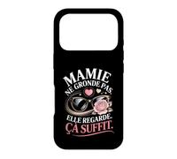 Mamie Ne Gronde Pas Elle Regarde Ça Suffit Coque pour iPhone 17 Pro