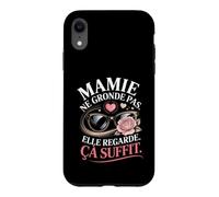 Mamie Ne Gronde Pas Elle Regarde Ça Suffit Coque pour iPhone XR