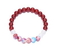 Mamie Perles Bracelet Classique Bracelet Phrases Bijoux Bracelet Relationship Present For And On Anniversary Couples Bead Bracelet For Women Men Nature En Élastique Bracelet Bracelet (B, One Size)