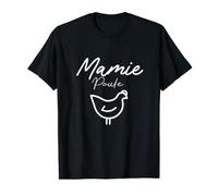 Mamie Poule Message Amour Grand Mere Fete T-Shirt Graphique avec Valeur